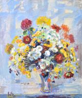 Marion Pike Painting, Floral Bouquet, 59H - Sold for $3,072 on 05-06-2023 (Lot 101).jpg